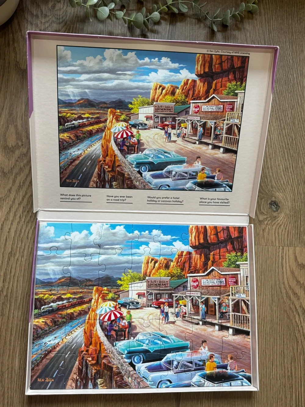 Relish Road Trip 35 Piece Large Jigsaw Puzzle Complete